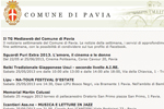 Servizio Newsletter e SMS del Comune di Pavia