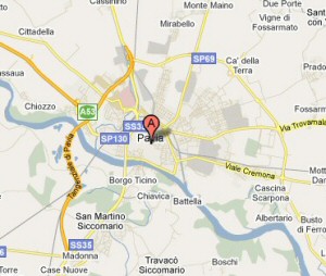 Raggiungere Pavia